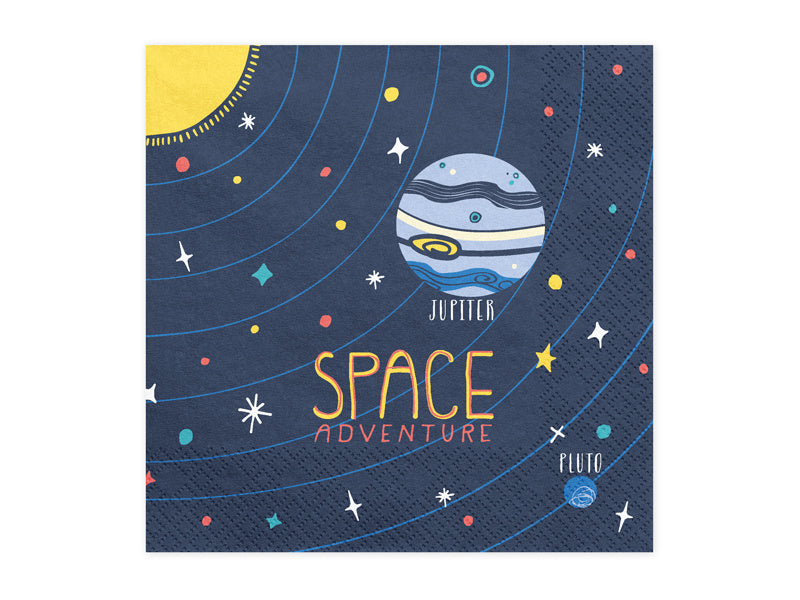 Serwetki Space 33cm 20szt