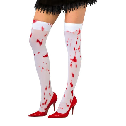 Krwawe pończochy na Halloween