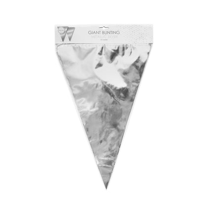 Silver XL Slingers Metallic 10m