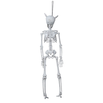 Dekoracja wisząca na Halloween Diabelski szkielet 40 cm