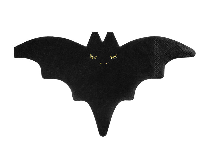 Serwetki na Halloween Nietoperz 32cm 20szt