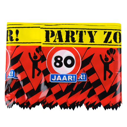 Taśma barierowa 80 lat 12 m