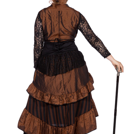 Steampunkowa sukienka
