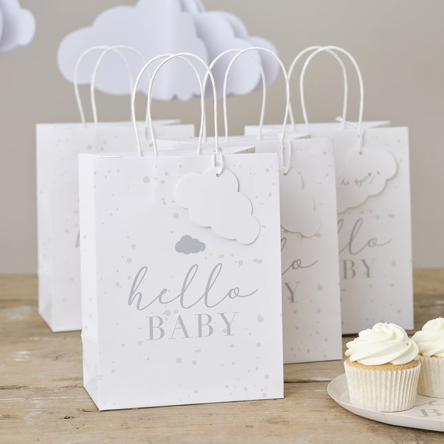 Torebki imprezowe Hello Baby 15cm 5szt