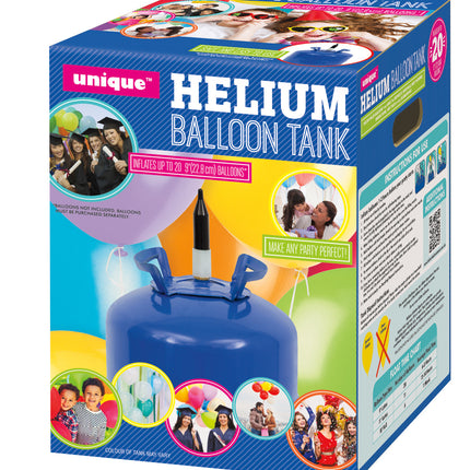 Zbiornik z helem na 20 balonów