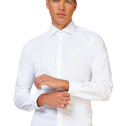 Biała koszula męska <tc>OppoSuits</tc>