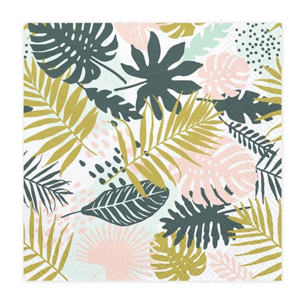 Serwetki Hawaii Palm Leaf 33cm 20szt