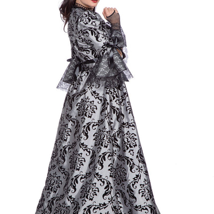 Marquise Dress Grey Black Ladies