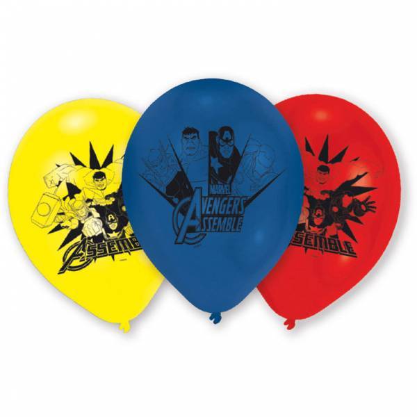 Balony Avengers 23cm 6szt