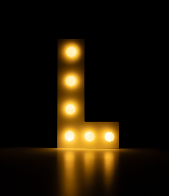L Light Letter 16.5cm