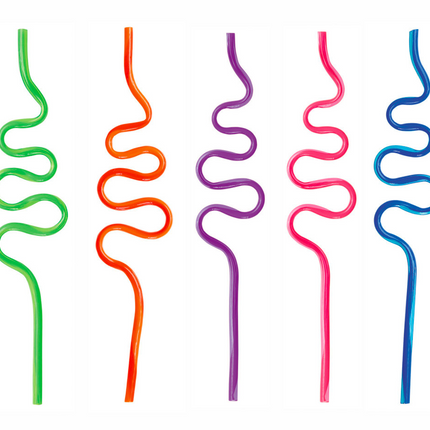 Słomki skręcane 19,7 cm 12 szt.