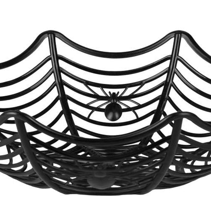 Halloweenowa miska Pajęczyna 27 cm