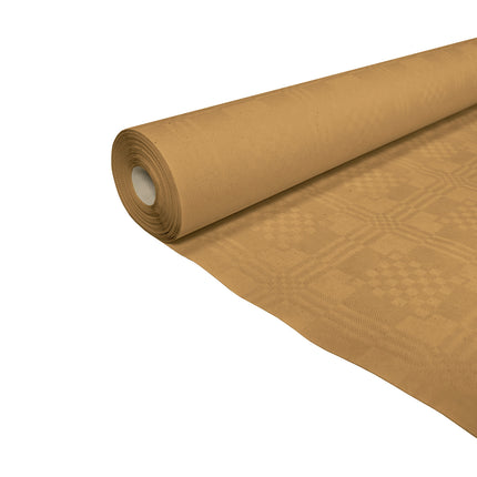 Obrus papierowy złoty 6m