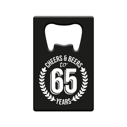 Otwieracz do piwa 65 lat Cheers & Beers