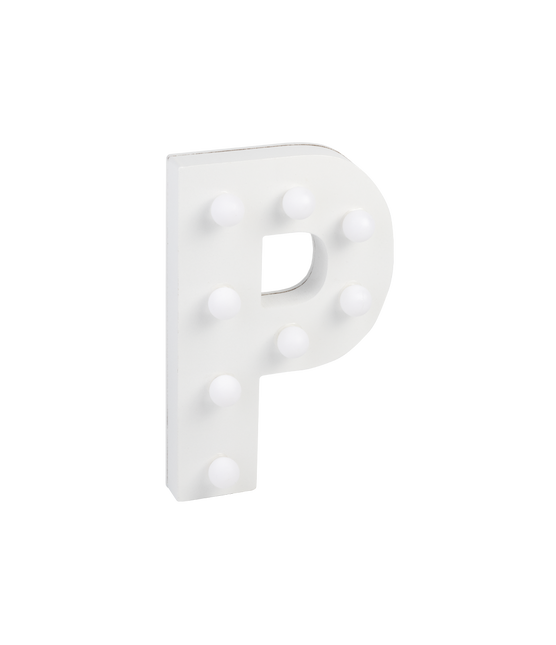 P Light Letter 16.5cm