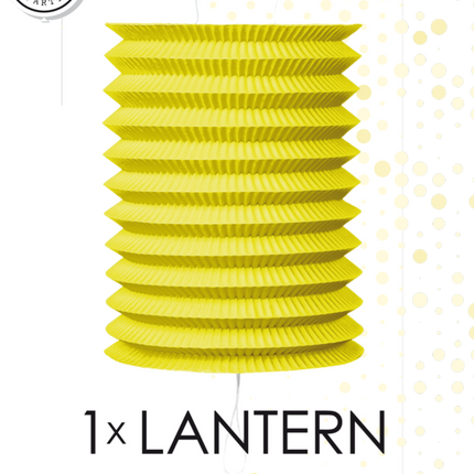 Żółty Lampion Trek 16 cm