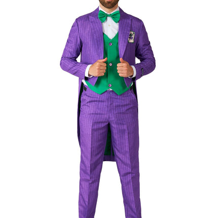 Kostium męski Joker w fioletowej spódnicy <tc>Suitmeister</tc>
