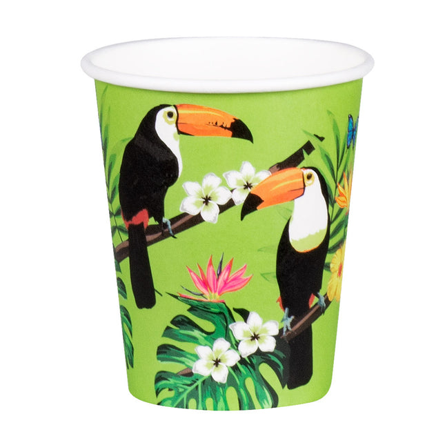 Kubki Toucan Paper 210ml 10szt