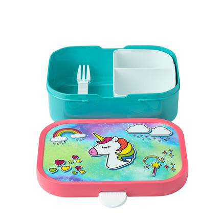 Lunchset Campus Butelka do picia + Lunchbox Jednorożec