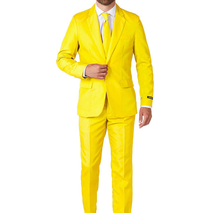 Żółty garnitur męski <tc>Suitmeister</tc>