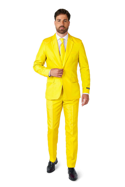 Żółty garnitur męski <tc>Suitmeister</tc>