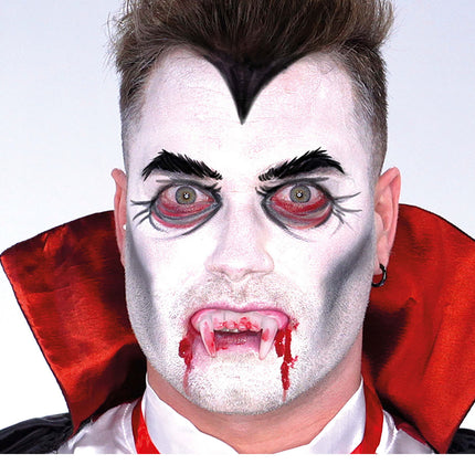 Zestaw do makijażu na Halloween Vampire Glitter