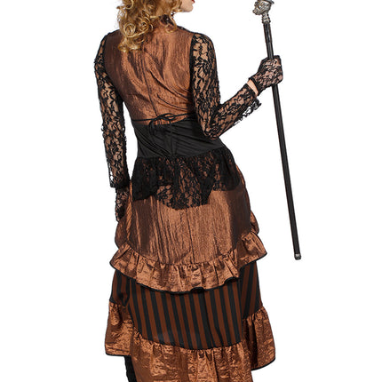 Steampunkowa sukienka