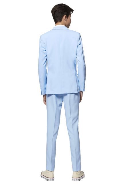 Jasnoniebieski garnitur chłopięcy dla nastolatków <tc>OppoSuits</tc>