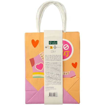 Torebki imprezowe Emoij 27cm 6szt