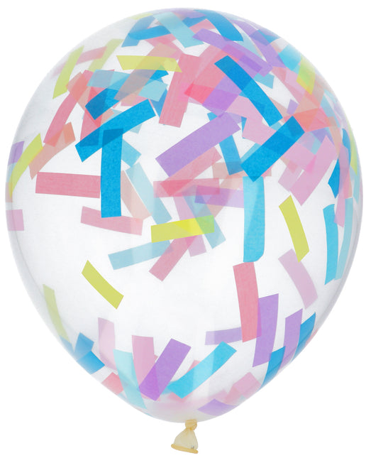 Balon konfetti pastelowy 30 cm