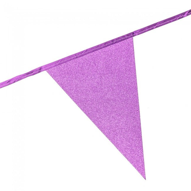 Różowy Flagline Glitter 6m