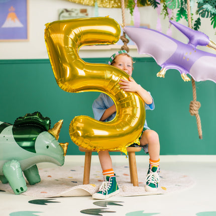 Balon helowy Dino pusty 115 cm