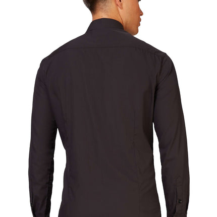 Czarna koszula męska <tc>OppoSuits</tc>