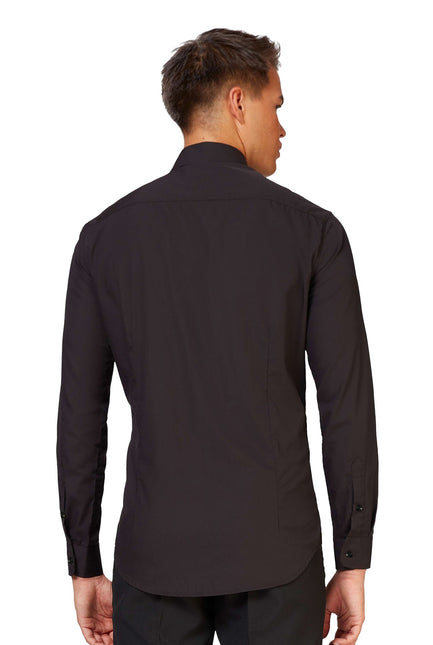 Czarna koszula męska <tc>OppoSuits</tc>