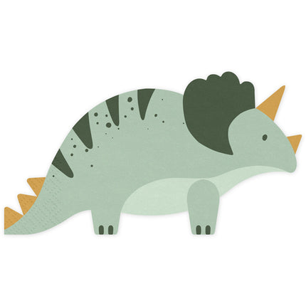 Serwetki dinozaury 18cm 12szt