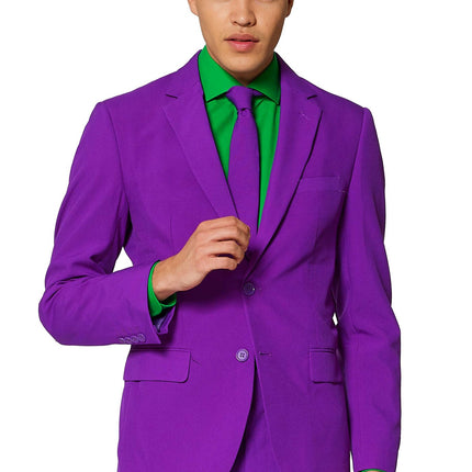 Fioletowy garnitur męski <tc>OppoSuits</tc>