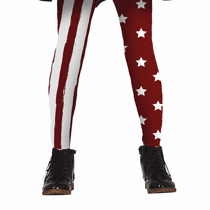 Dziecięce legginsy klauna na Halloween
