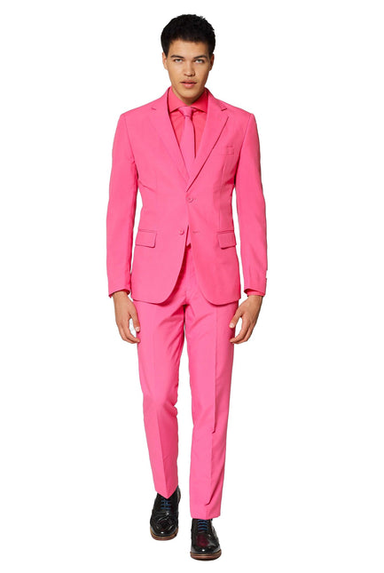 Różowy garnitur męski <tc>OppoSuits</tc>