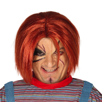 Halloweenowa peruka Killer Doll