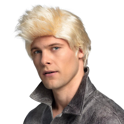Blond peruka z grzebieniem