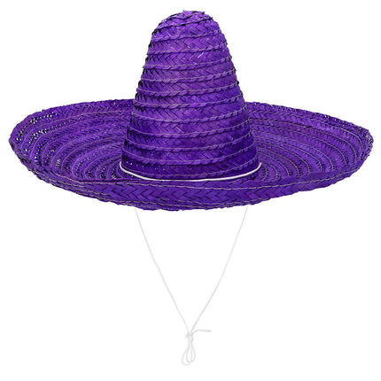 Fioletowe Sombrero 49 cm