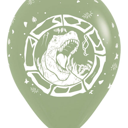 Balony Dinozaur T Rex Mix 30cm 25szt
