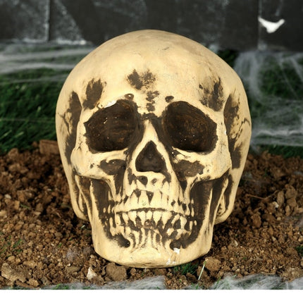 Halloweenowa czaszka 22 cm