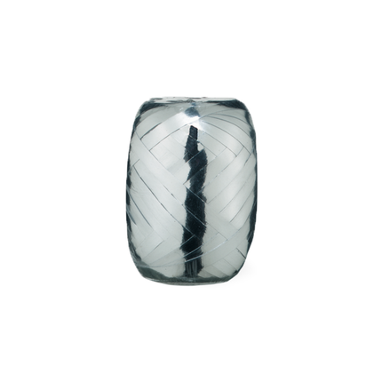 Srebrna wstążka metaliczna 5 mm 20 m