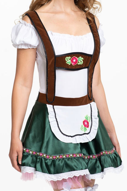 Dirndl Dress Oktoberfest Flowers