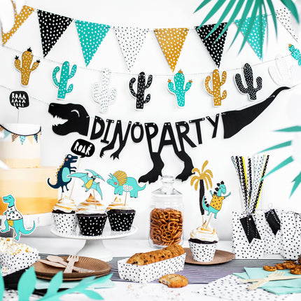 Girlanda z literkami Dino Party 90 cm