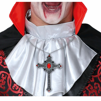 Naszyjnik krzyż na Halloween