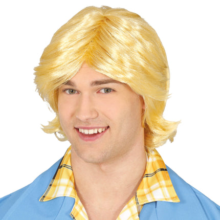 Męska peruka blond