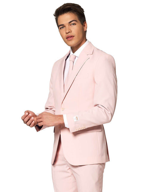 Jasnoróżowy garnitur męski <tc>OppoSuits</tc>