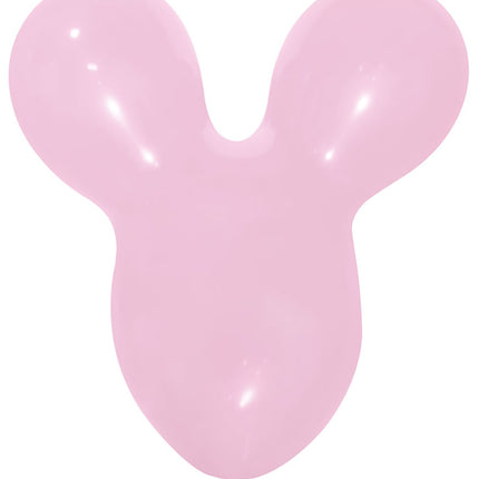 Balony Głowa Myszki Różowe 25szt